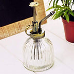 Sprinkler Bottle Small Watering Cans for House Plant Garden Flower Vintage Shape Plant Flower Pressure Water Bottles Watering Cans Sprinkler Garden Tool Sprinkling can(Green) - Image 4