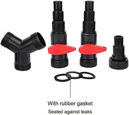 DONGKER 3 Way Hose Connector,Y Distributor Inlet Hose 25/32/38 mm (1"/1.25"/1.5") for Pond Pump Fish Tank Filtration Water Exchange Garden Irrigation - Image 5