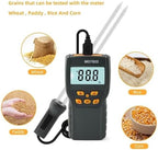 Water Quality Tester Digital Grain Moisture Meter Food Thermometer Long Probe Hygrometer Analyzer Detector - Image 3