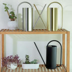 Long Spout Plant Watering Pot Indoor Pitcher with Open Top Refill Design and Narrow Spout Suitable for Home Decor Plants Office, Matte Black, 1.5L - Image 2