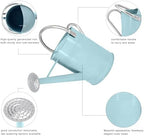 1.7 Gallon Metal Watering Can with Removable Spout, Durable Galvanized Steel Water Can for Indoor Outdoor Garden Plants (Blue) - Image 3