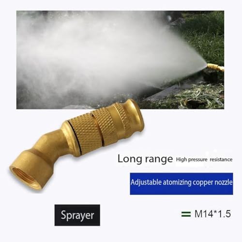 Adjustable Garden Hose Nozzle Sprayer, Elbow and Straight for Easy Watering Extended Elbow Nozzle 2pc - Image 3