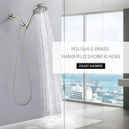 G-Promise High Pressure 6 Mode Hand Held Shower Head with Extra Long Hose - Image 3