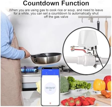 Water Valve Shutoff Ball Valve Timer Garden Smart Faucet Controller - Image 4