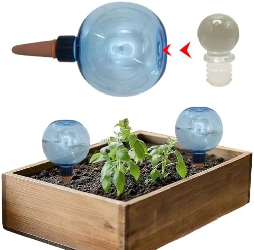 Automatic Plant Watering Globes 500ML Top Fill 1pc (Blue) - Image 2