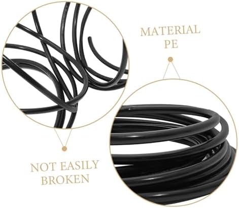 Black PE Irrigation Tubing 0.47 Inch Od 32.8 Feet for Greenhouses - Image 6