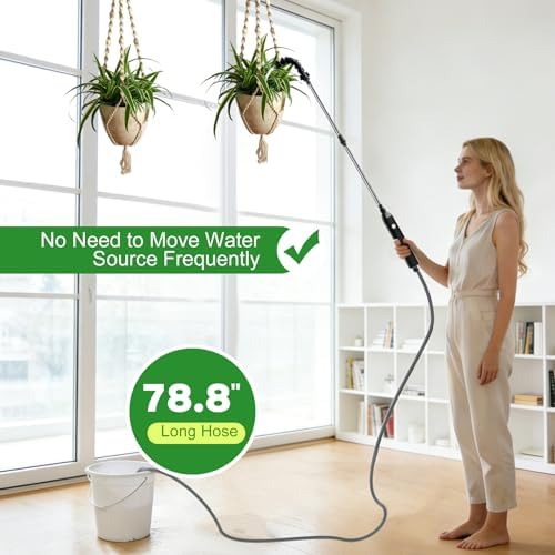 Electric High Reach Plant Waterer - Type C Wireless Hanging Plant Waterer - Image 4