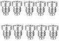 5/10PCS 0.9mm-1.5mm Orifice Foam Cannon Orifice Nozzle and Foam Manufacturer Mesh Filter Filter Kit with Cleaning Tools Foam Cannon Snow Foam Car Stainless Steel 1.15mm 10pcs by Unknown
