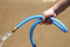 Continental Kinkguard Blue Garden Hose, 5/8in Inside Diameter Male x Female Garden Hose Thread (25ft) - Image 2