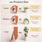 Honeydak 6pcs Small Terracotta Watering Spike with Lid 5'' Garden Vacation - Image 2