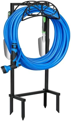 Heavy Duty Garden Hose Holder, 130 lbs Capacity, Anti-Tilt by FOYUEE