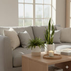 Nihow Ceramic Self Watering Plant Pot for Indoor Plants, 4.5 Inch,Set of 2 - Image 7