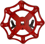 Zeckos Garden Hose Holder Faucet Spigot 11 Inch Cast Iron Red - Image 2