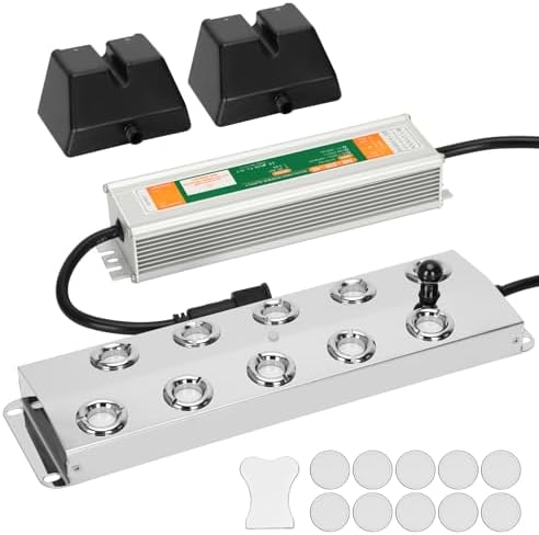 Ultrasonic Mist Maker Fogger 10 Head(8400ml/H) by Makinglifebetter