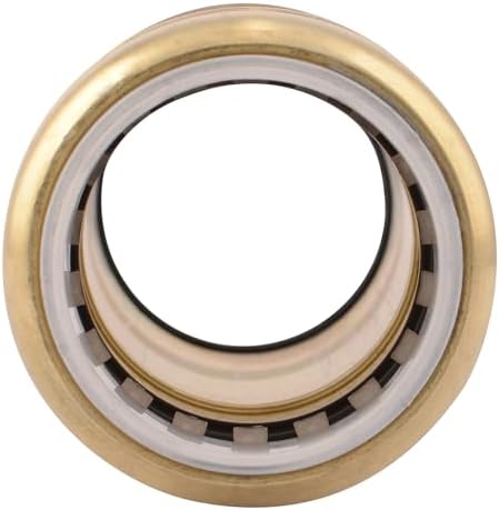 SharkBite 1 Inch PVC Slip Coupling, Push to Connect Brass Plumbing Fitting, PVC Pipe, UIP3020A - Image 2