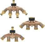 Pipe Fittings 3/4 Inch Threaded Four-Way Garden Tap Water Dispenser Water Pipe Four-Way Manifold Irrigation Valve Quick Connector 1pcs (Color : B) Pipe Fitting - Image 2