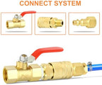 GASHER 12PCS 3/8"MNPT Brass Industrial Coupler,1/4 Flow Quick Connect Air Coupler - Image 6