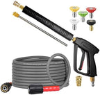 YAMATIC Pressure Washer Gun Hose Kit Stainless Steel Wand by YAMATIC