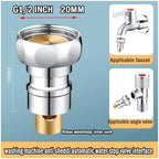 Copper Auto Stop Washing Machine Valve - Image 2
