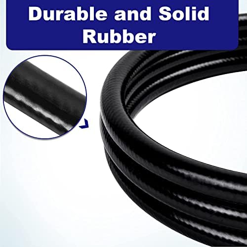 Flame King 90 Degree Low-Pressure Propane Gas Regulator Hose with Quick Connect for RVs, Grills, Heaters, Burners, 8 Feet - LPRH8 - Image 5