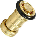 1 Inch NH/NST Fire Hose Nozzle Brass Fire Equipment Industial Heavey Duty Spray Jet Fog Nozzle by RosyOcean