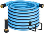 Garden Hose 5/8" x150FT,Heavy Duty 450B.P Water Hose Lawn & Garden Watering Equipment 3/4" Solid Brass Fittings by HZGREEN