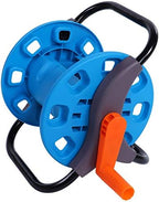 Portable Garden Hose Reel Cart, Heavy Duty Steel Frame and 10in Wheels, Freestanding Outdoor Water Pipe Storage Organizer for Lawn Yard Planting by Miriam+Song