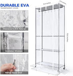 Barrina Indoor Greenhouse Tent, 36.2×14.6×78.7IN, EVA Plant Stand Cover - Image 2