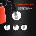 Foam Sprayer, Car Cleaning Foam Gun Washing Spray High Pressure Washer Potable Interior & Exterior Deep Tool,Car Washing - Image 5
