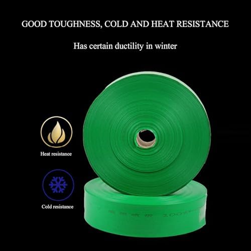 2'' Lawn Watering Hose Garden Soaker Hose with Holes, Heavy Duty No-Kink Flat Sprinkler Water Hose Agricultural Irrigation Hoses System for Garden Beds,Vegetabl - Image 3