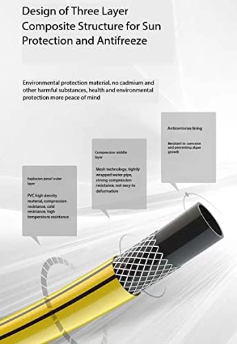 Garden Hose Kit, Garden Hose Set, Automatic Recycling Wall Hose Cart, Ideal for Garden Watering, Outdoor Garden Hose Reel - Image 6
