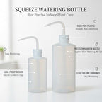 Squeeze Watering Bottle with Narrow Nozzle, POM Plastic for Precise Indoor Plant Care, White (1 PC) - Image 5