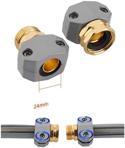 3X Garden Hose Repair Kit, Garden Hose Repair Accessories, Fit for 3/4 Inch and 5/8 Inch Hose with - Image 2