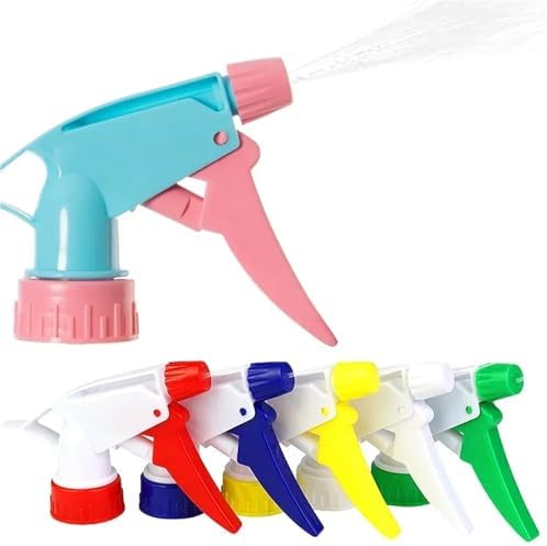 Spray Nozzle 30 Pcs Random Color Trigger Sprayer Nozzles - Universal for Home Cleaning, Garden Watering For Bottles - Image 3
