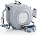 Retractable Garden Hose Reel 5/8 in x 65 ft Automatic Water Hose Reel by RetractableGardenHoseReel