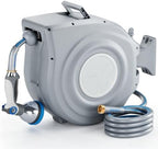 Retractable Garden Hose Reel 5/8 in x 65 ft Automatic Water Hose Reel by RetractableGardenHoseReel