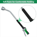 RESTMO 24 Inches Long Watering Wand for Garden Hose, Full Shower Spray Wand - Image 3