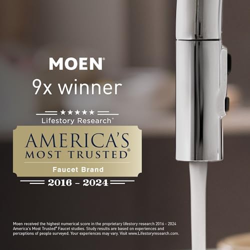 Moen YB0364NL Flara 4-Light Dual-Mount Bath Bathroom Vanity Light Fixture with Frosted Glass, Polished Nickel - Image 3