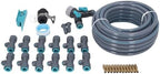 Drip Irrigation System Kit,10m DIY Garden Automatic Watering Equipment Lawn Plant Irrigation Distribution Tubing Hose for Greenhouse - Image 6