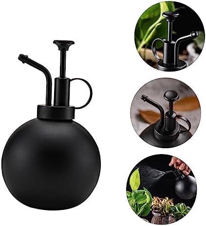 Xmas 500ml Stainless Steel Garden Watering Bottle with Even Spray Black - Image 7