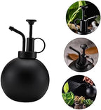 Xmas 500ml Stainless Steel Garden Watering Bottle with Even Spray Black - Image 7