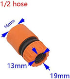 Quick Connect Garden Hose Lawn Rotating Sprinkler Garden Sprinkler Sprinkler With 1/2 3/4 Connector Garden Watering Water Irrigation Greenhouse 1P (Color : 3I4 hose) - Image 6