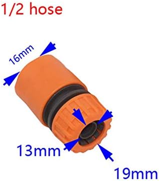 Quick Connect Garden Hose Lawn Rotating Sprinkler Garden Sprinkler Sprinkler With 1/2 3/4 Connector Garden Watering Water Irrigation Greenhouse 1P (Color : 3I4 hose) - Image 6