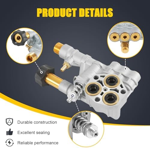 7108366 Pressure Washer Pump Manifold - Image 4