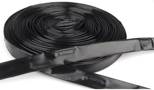 50m Drip Tape Irrigation Tubing 16x0.2mm 2-Hole 100-200mm Spacing by Unknown