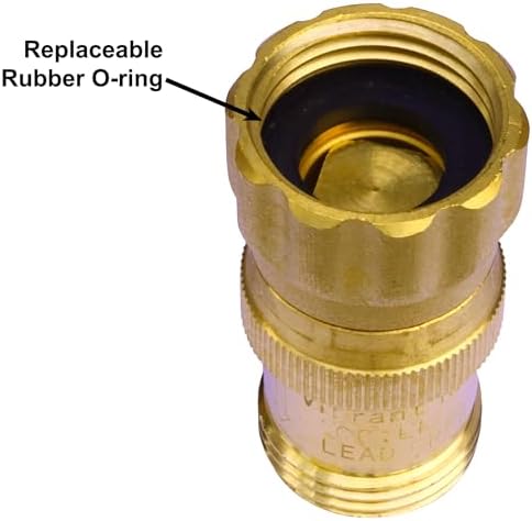 Vibrant Yard Co. LLC 15 PSI Pressure Regulator Brass 3/4 in, 4 Count - Image 3