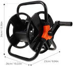 SHINEOFI Freestanding Garden Hose Reel Storage Rack with Hose Holder for Outdoor Lawn and Garden Storage Shelf - Image 2