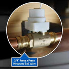 FloodStop Water Heater Leak Detector Kit, 3/4" Press x Press - Image 3
