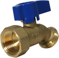 5 Pack XFITTING 3/4" FPT x 3/4" GHT Hose Bibbs Valve, FNPT Sillcock by XFITTING