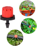 Adjustable Irrigation Drippers Irrigation Nozzle Adjustable Dripper Sprinkler Emitter Micro Drip Watering Spray Water Dropper Head(200PCS) - Image 4